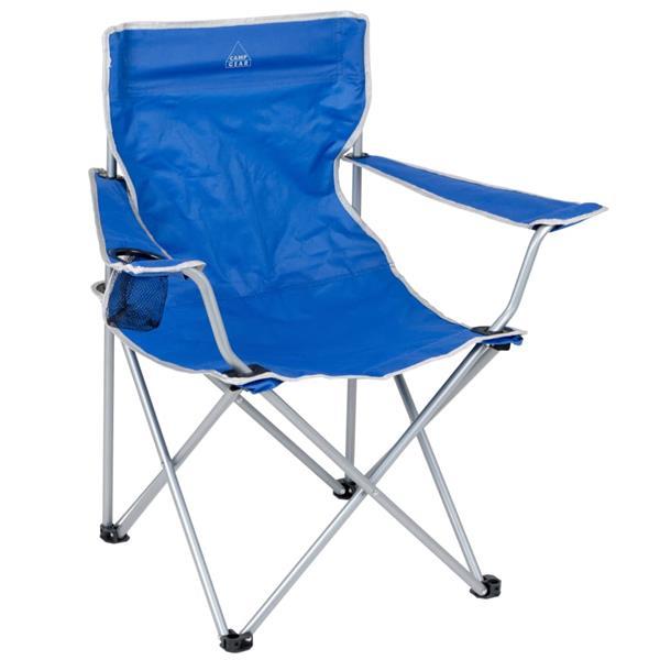Grote foto camp gear campingstoel inklapbaar staal blauw 1267188 caravans en kamperen overige caravans en kamperen