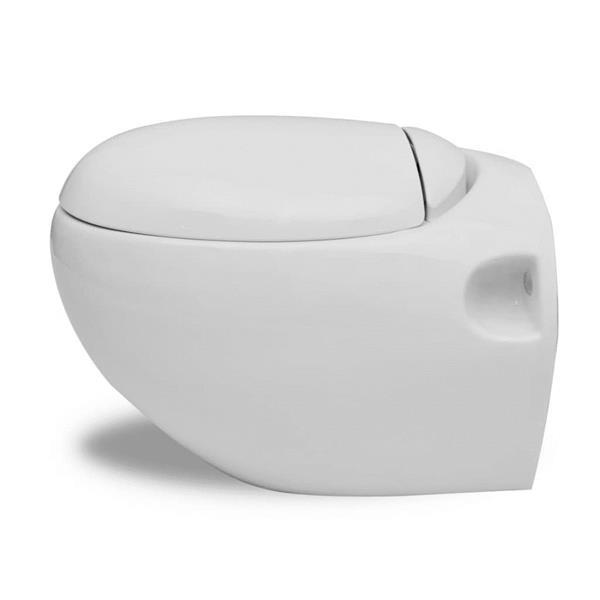 Grote foto vidaxl hangend ei design toilet met ingebouwde stortbak wit doe het zelf en verbouw sanitair