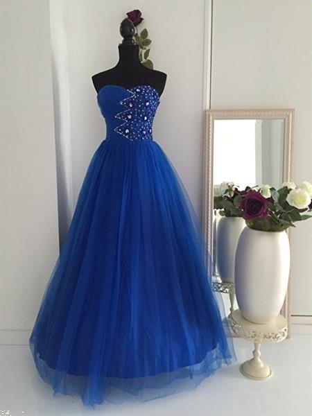 Grote foto opruiming royalblauwe verlovingsjurk mt 32 t m 40 kleding dames gelegenheidskleding