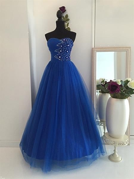 Grote foto opruiming royalblauwe verlovingsjurk mt 32 t m 40 kleding dames gelegenheidskleding