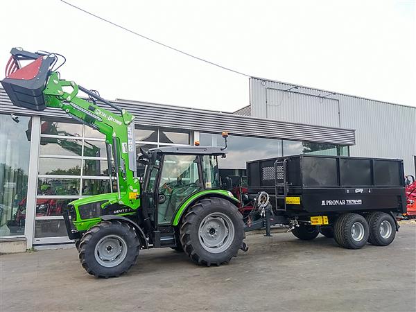 Grote foto deutz fahr 5080d 80pk tractor 50km h 28t. mtm agrarisch tractoren