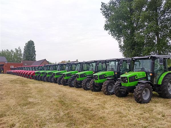 Grote foto deutz fahr 5080d 80pk tractor 50km h 28t. mtm agrarisch tractoren