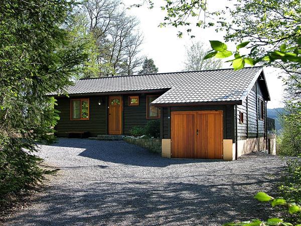 Grote foto ardennen uniek chalet te huur in durbuy zicht vakantie belgi