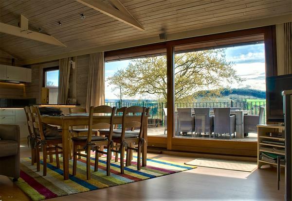 Grote foto ardennen uniek chalet te huur in durbuy zicht vakantie belgi