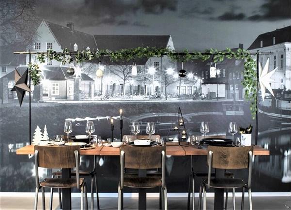 Grote foto tafelrek in zwart max. 300 cm gusta huis en inrichting woningdecoratie