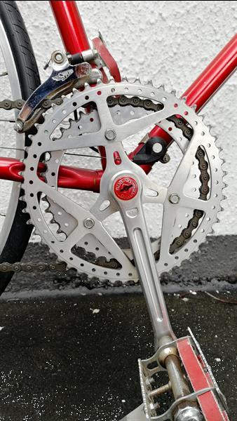Grote foto gitane racing team fiets fietsen en brommers oldtimers
