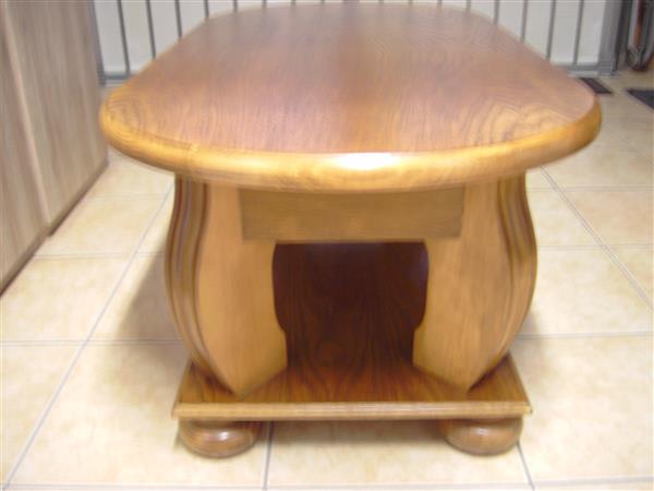 Grote foto eiken salontafel huis en inrichting sidetables