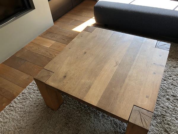 Grote foto salontafel in vol hout huis en inrichting salontafels