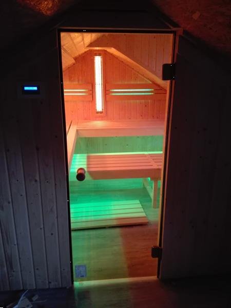 Grote foto sauna op maat gemaakt sport en fitness sauna