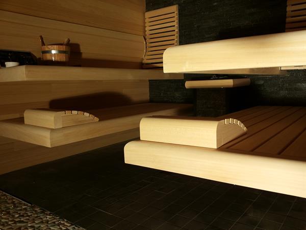 Grote foto buitensauna uit eigen werkplaats sport en fitness sauna