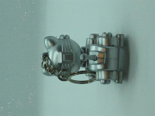 Grote foto sleutelhanger robotkat verzamelen sleutelhangers