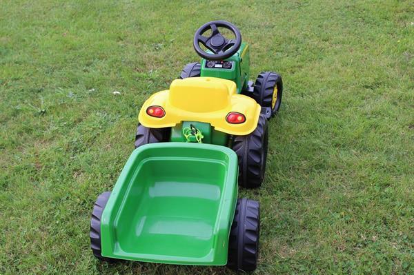 Grote foto kinder tractor met kar kinderen en baby voertuigen en loopfietsen
