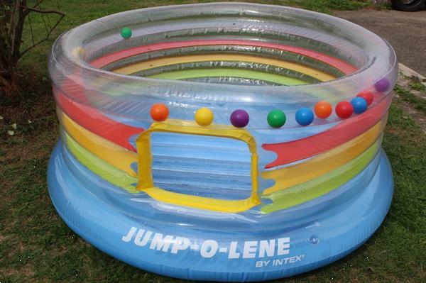 Grote foto intex trampoline jump o lene kinderen en baby trampolines en springkussens