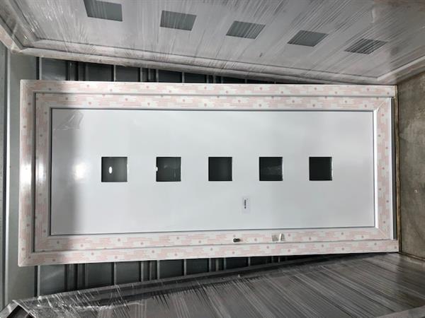 Grote foto pvc ramen wit 3000 stuks stockverkoop ramenhal doe het zelf en verbouw kozijnen en schuifpuien