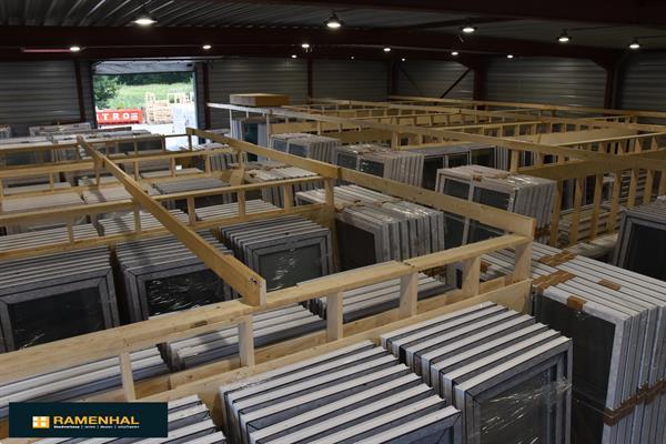 Grote foto pvc ramen wit 3000 stuks stockverkoop ramenhal doe het zelf en verbouw kozijnen en schuifpuien