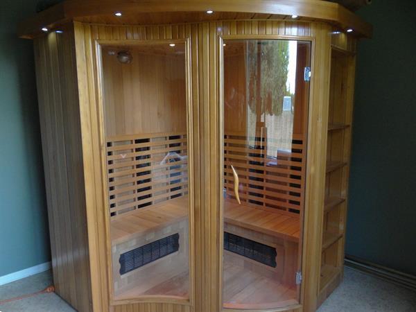 Grote foto 4 persoons infrarood sauna lange golf sport en fitness sauna