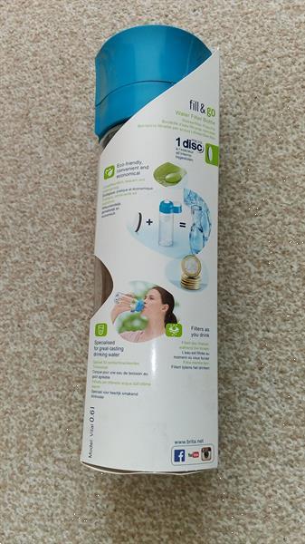 Grote foto nog steeds vol brita fill go filter waterfles caravans en kamperen kampeertoebehoren