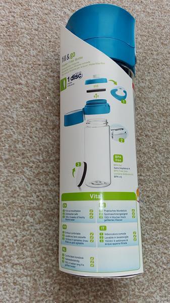 Grote foto nog steeds vol brita fill go filter waterfles caravans en kamperen kampeertoebehoren