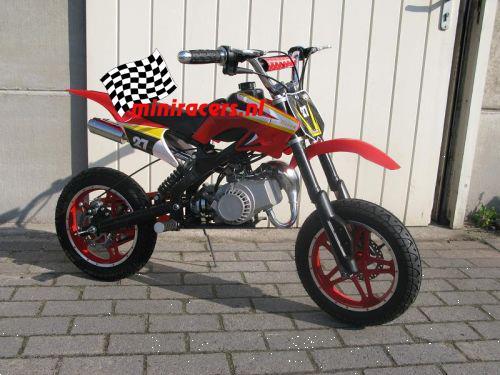 Grote foto kindercrosser 49cc ktm look fietsen en brommers crossbrommers