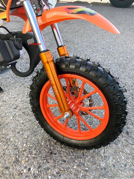 Grote foto kindercrosser 49cc ktm look fietsen en brommers crossbrommers