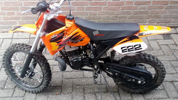 Grote foto kindercrosser benzine sx50 fietsen en brommers crossbrommers