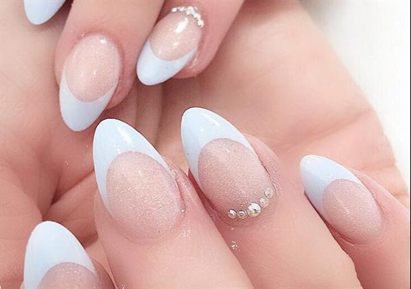 Grote foto manicure gellak gelnagels nail art beauty en gezondheid hand en voetverzorging