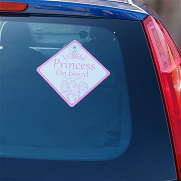 Grote foto disney princess bordje baby on board auto onderdelen accessoire delen