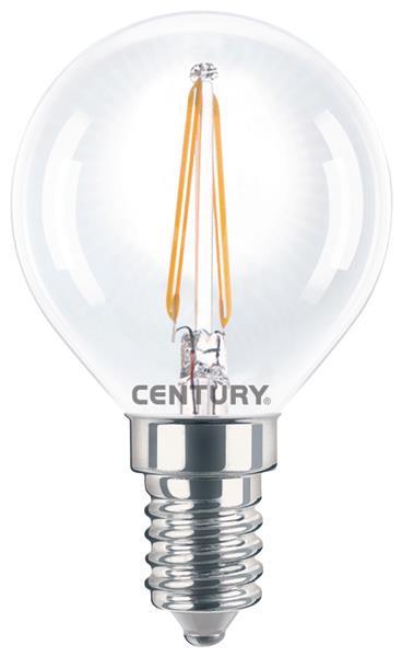 Grote foto century inh1g 041427 filament incanto led lamp globe 4w e14 huis en inrichting overige