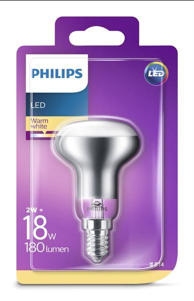 Grote foto philips led cl r50 ww nd 18w e14 huis en inrichting overige