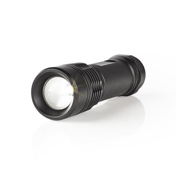 Grote foto nedis ltrh3wbk led zaklamp 3 w 180 lm ipx7 zwart caravans en kamperen overige caravans en kamperen