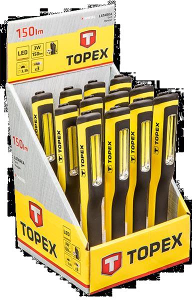 Topex Led Zaklamp Cob Led 3w 150lummen Cob Led Magnetisch So Kopen Overige Caravans En Kamperen