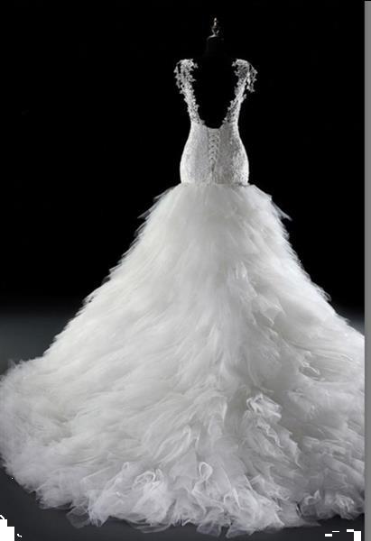 Grote foto opruiming trouwjurk met lage rug maat 36 38 kleding dames trouwkleding