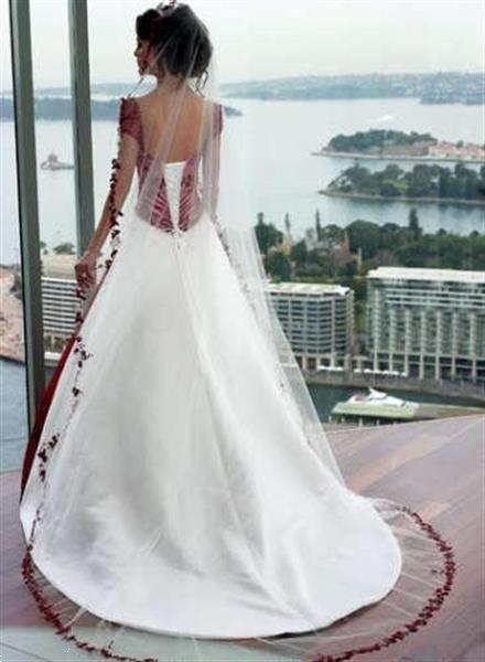 Grote foto opruiming rode trouwjurk mt 36 t m 48 kleding dames trouwkleding