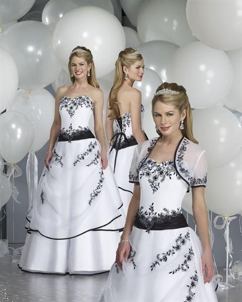 Grote foto gekleurde trouwjurken trouwjurken in kleur kleding dames trouwkleding