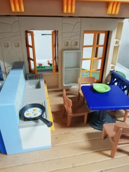Grote foto vakantiehuis kinderen en baby playmobil