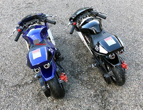 Grote foto pocketbike 49cc r6 fietsen en brommers crossbrommers