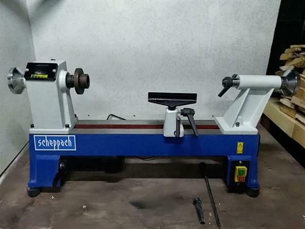 Grote foto scheppach houtdraaibank doe het zelf en verbouw draaibanken