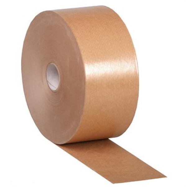 Grote foto bruine gegomde kraftrol tape 60 mm x 200 m nieuw zakelijke goederen partijgoederen