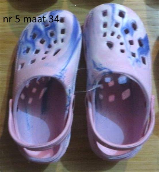 Grote foto kinder crocs klompjes slippers 30 31 32 34 nieuw kinderen en baby schoenen voor jongens