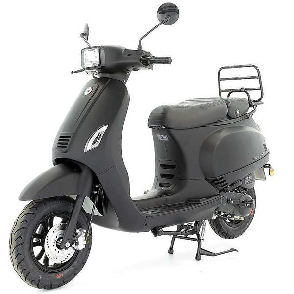 Grote foto dts milano s mat zwart bij central scooters kopen 1548 00 motoren overige merken