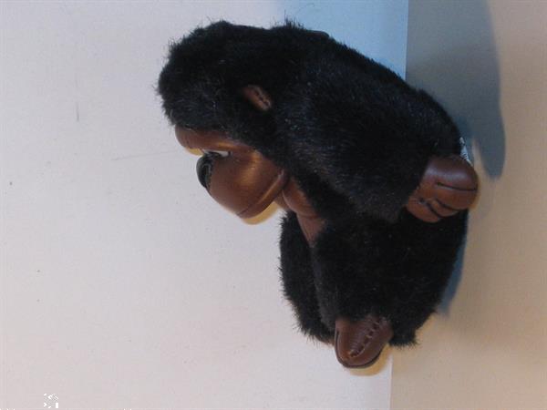 Grote foto sleutelhanger zwart aapje toi toys verzamelen sleutelhangers