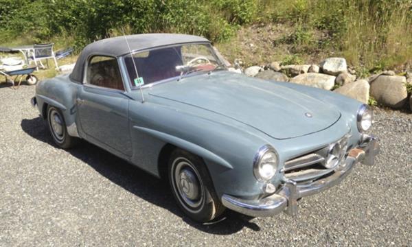 Grote foto mercedes benz 190sl coupe auto mercedes
