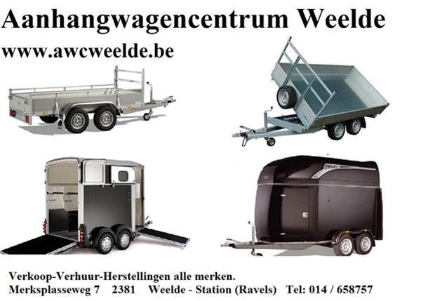 Grote foto humbaur zephir aero 2 paardentrailer dieren en toebehoren trailers