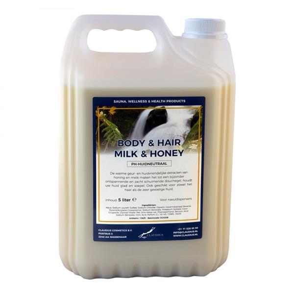 Grote foto body hair milk honey 5 liter sieraden tassen en uiterlijk lichaamsverzorging