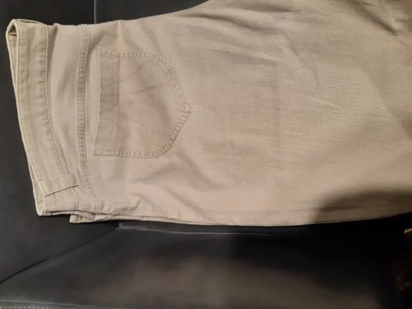 Grote foto beige broek merk bianca maat 48 kleding dames broeken en pantalons