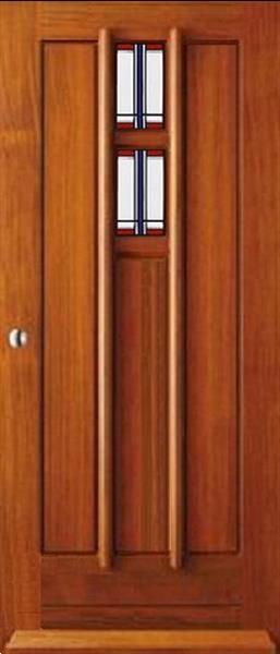 Grote foto merbau roosterdeur of jaren 30 deur doe het zelf en verbouw deuren en horren