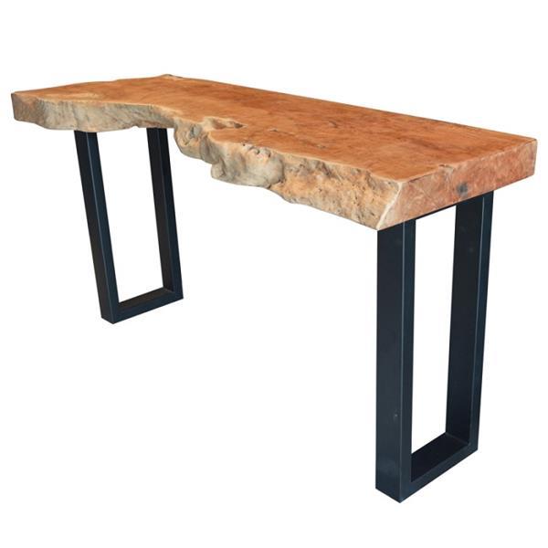 Grote foto stijlvolle side table van lychee hout huis en inrichting sidetables
