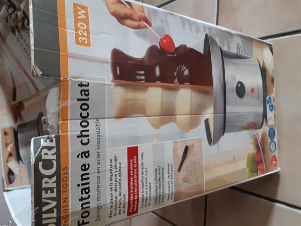 Grote foto chocolade fontein machine witgoed en apparatuur fonduesets en gourmetstellen