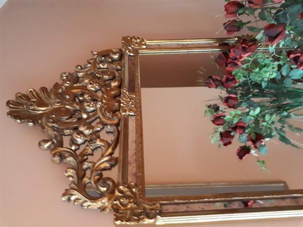 Grote foto spiegel met console antiek en kunst spiegels