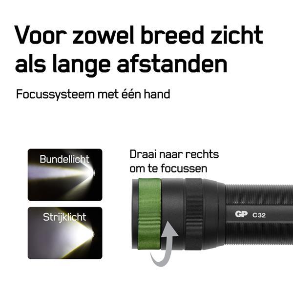 Grote foto gp zaklamp 3x aaa 300 lumen caravans en kamperen overige caravans en kamperen